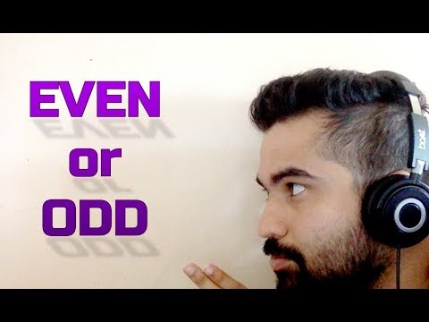 #2 EVEN or ODD in #Python | Vothla's Coding | 1000 Python Programs