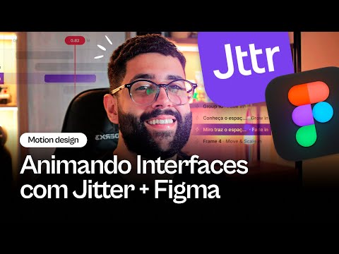 Animating Interfaces: Hero Section with Jitter + Figma