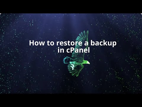 How to restore a backup in cPanel with Eaglecoast Hosting