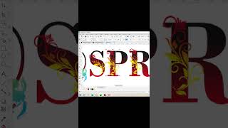 Create a modern alphabat logo design in CoralDraw #drawingtutorialforbeginners #logodesignerforhire