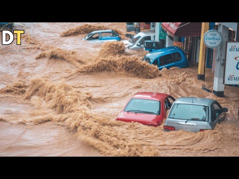 Now Thailand Has a Major Disaster! Severe Flooding Hits Mae Sai, Rivers Overflow!