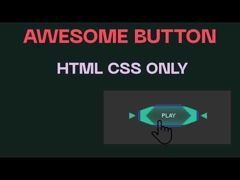 Futuristic Button Animation Using Only HTML & CSS | Neon Glow Button Hover Effect