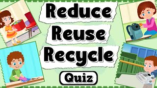 Reduce, Reuse, and Recycle Quiz for Kids | Can You Spot Who Made an Eco-Friendly Choice?