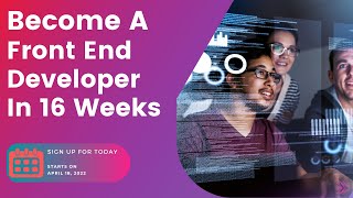 Front End Development Bootcamp | Front End Development Course | Become A Front End Developer