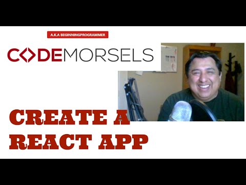 Simple Example to Create a React App