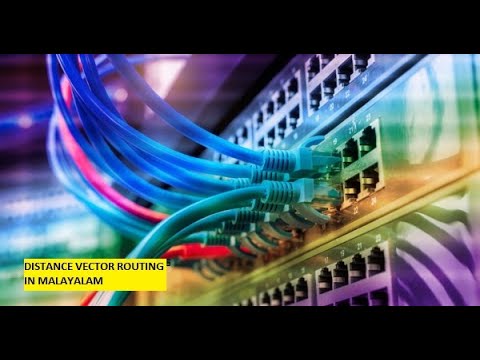Distance vector routing in malayalam