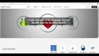 🩺 Health Symptoms Tracker | Project Showcase By Group 23  #educationalcontent #WebAppShowcase