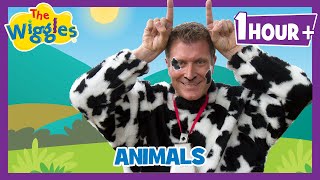 Old MacDonald & Animal Songs for Toddlers 🐮 60 Min Toddler Video 🎼 The Wiggles Nursery Rhymes