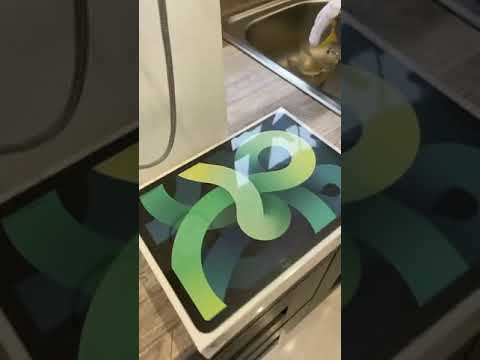Unboxing iPad Airlbniamh 🔖#applescoop #applesetup #applesetups #spacegray #iphonex#short#video#💫