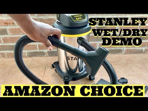 Stanley Wet/Dry Vacuum 4 Horsepower Stainless Steel Tank