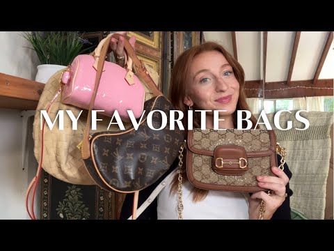 MY FAVORITE BAGS AT THE MOMENT | Including my new Louis Vuitton Valentines Bag