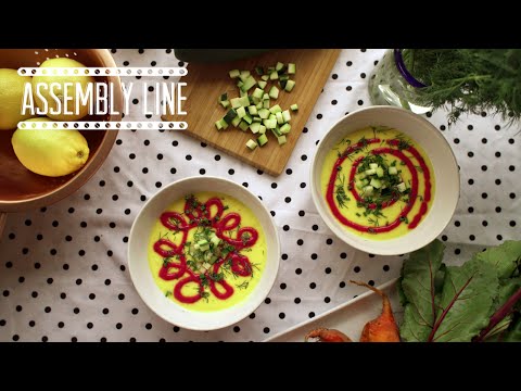 Chilled Red & Golden Beet Soup  | Assembly Line