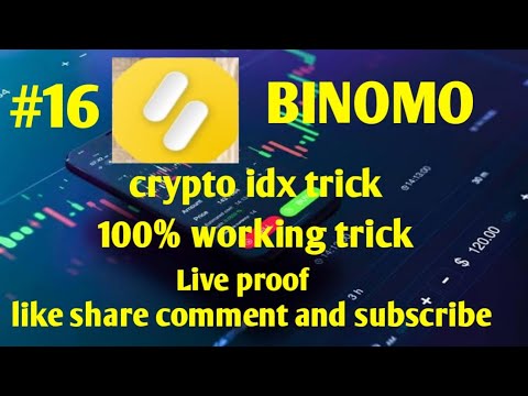 Binomo Crypto idx trick || 100% working trick || live proof || TRADER CALAMITY 🤑