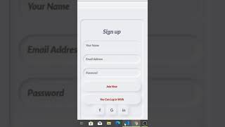 #shorts: Neumorphism Form| neumorphism ui design| using HTML, CSS and Bootstrap