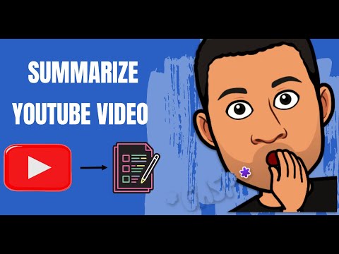 YouTube summary with ChatGPT