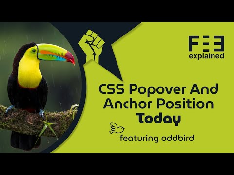 Popover and CSS Anchor Positioning Today - Std \w Polyfill - Frontend Engineering Explained #webdev