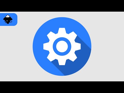 Create a Settings Icon in Inkscape