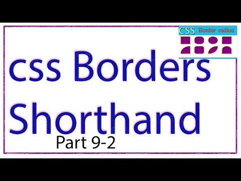 how to use css border shorthand  hindi| css border hindi
