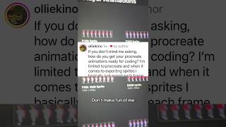 It’s convoluted but it works 😭😅 #indiedev #gamedev #procreate