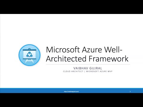 Well Architected Framework featuring Vaibhav Gujral