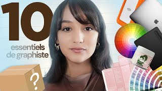 Mes 10 essentiels de GRAPHISTE | Matériel, site, tips... 💻
