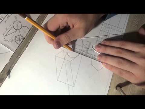 dimensional figures in isometric drawing