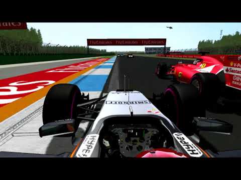Patryk Kręgiel's amazing start - Hockenheim - ExtremeF1 [Season VI]