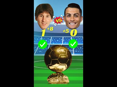 LIONEL MESSI VS CRISTIANO RONALDO | THEIR TITLE NUMBERS