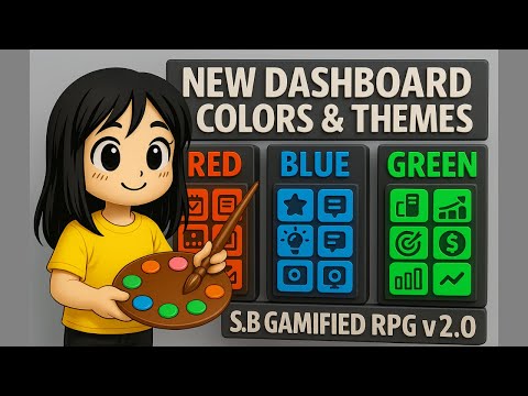 New Dashboard Color Themes + Ultimate SB v1.52 Premium & Gamified Giveaway🎁