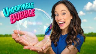 How to Make an Unpoppable Bubble - Emily's Science Lab