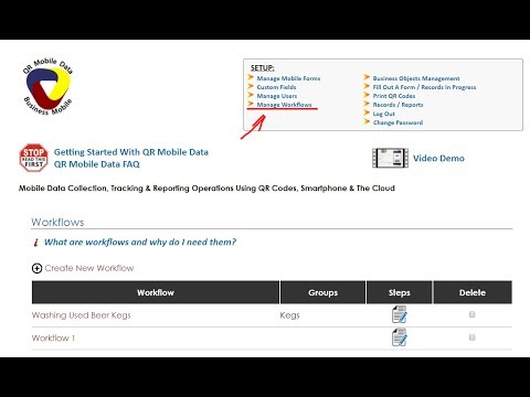 Mobile Workflow Management With Barcode Scanning, Data Collection & Traceability.