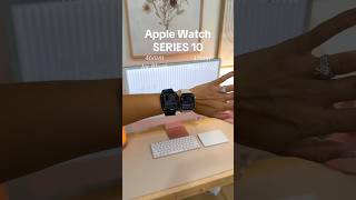 Apple Watch Series 10 Size Comparison! (46mm vs. 42mm, Jet Black & Rose Gold!)