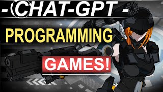 Using Chat-GPT CODE For Indie Games-!!