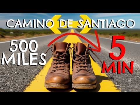 The Camino de Santiago: 31 Days of Walking Across Spain in 5 Minutes! POV