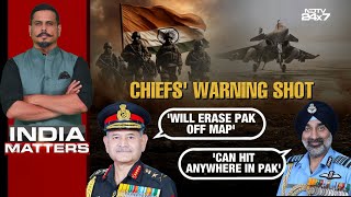 Army, Air Force Chiefs' 'Stop State-Sponsored Terrorism Or...' Warning To Pakistan
