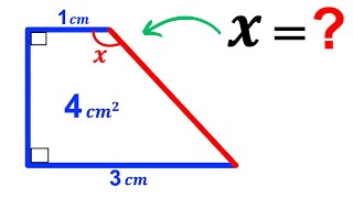 Can you find the angle X in the Trapezoid? | (Trapezium) | #math #maths | #geometry