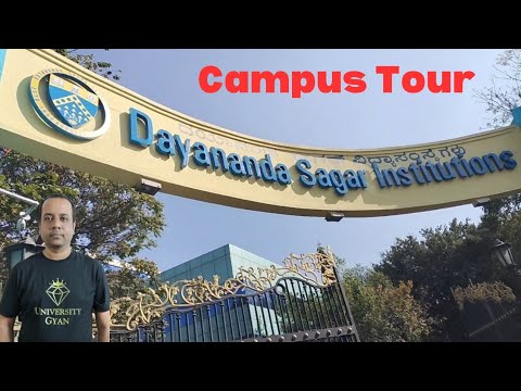 Dayananda Sagar College | Campus Tour | JEE Mains | Comedk |