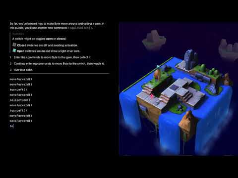 Apple Swift Playgrounds - Learn to Code 1 - Toggling a Switch