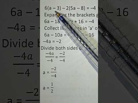 How to Clear Fractions in Equations. Master Techniques in Solving Equations