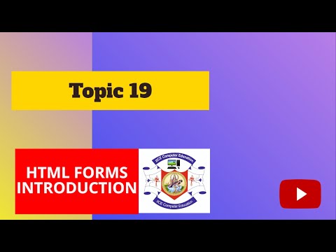 Html| Lesson 19| forms introduction in HTML| IICE Computer Education Shimla