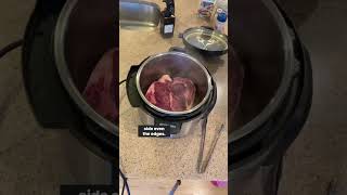 How to Make Ribeye Steak in the InstantPot #instantpotrecipes #cookathome #ketorecipes  #glutenfree