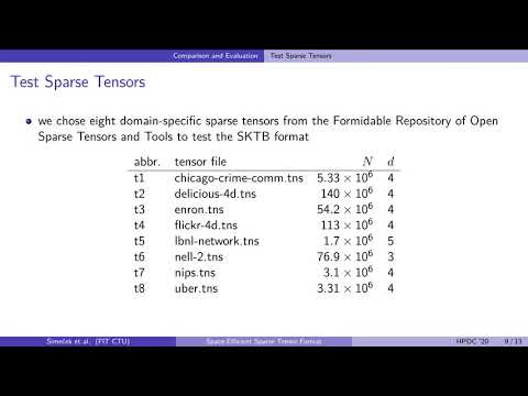Space-Efficient k-d Tree-Based Storage Format for Sparse Tensors (short paper)