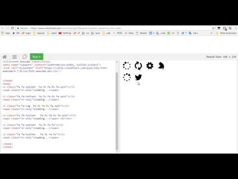 fa-spin and fa-pulse (Font Awesome)