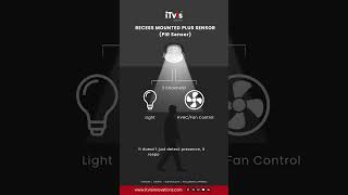 One smart PIR sensor. Dual automation.