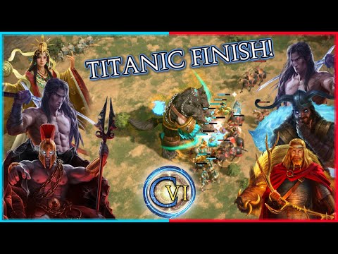 Titanic Finish! | AoM Retold Ranked Team Cast