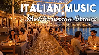 🎶 Italian Vibes & Mediterranean Music 🎶 2+ Hours Scenic Amalfi Coast & Lake Como Relaxation 4K