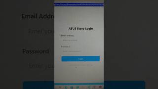 ASUS Store Login Page Using HTML & CSS | Simple Web Design Tutorial