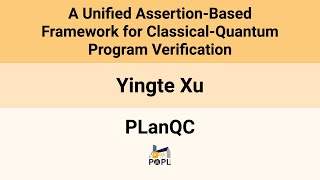 [PLanQC'26] A Unified Assertion-Based Framework for Classical-Quantum Program Verification
