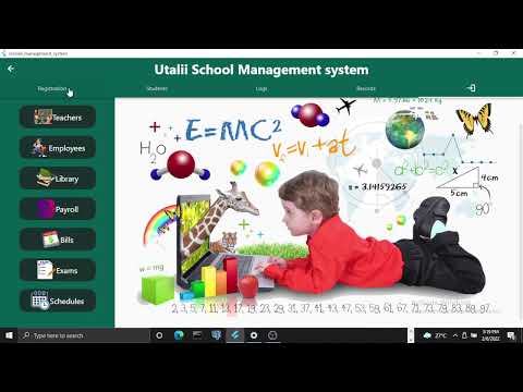 school management system for Windows with flutter