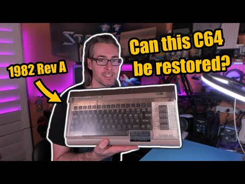 What's wrong with this Commodore 64?